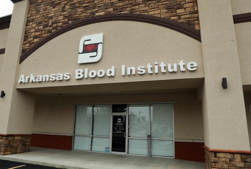 Our Blood Institute, 149 Section Line Road. - File photo by The Sentinel-Record