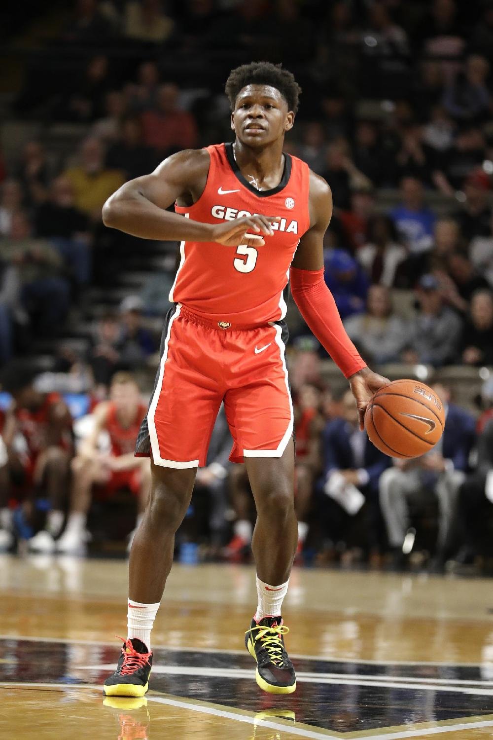 Georgia's Anthony Edwards Declares for 2020 NBA Draft; Potential