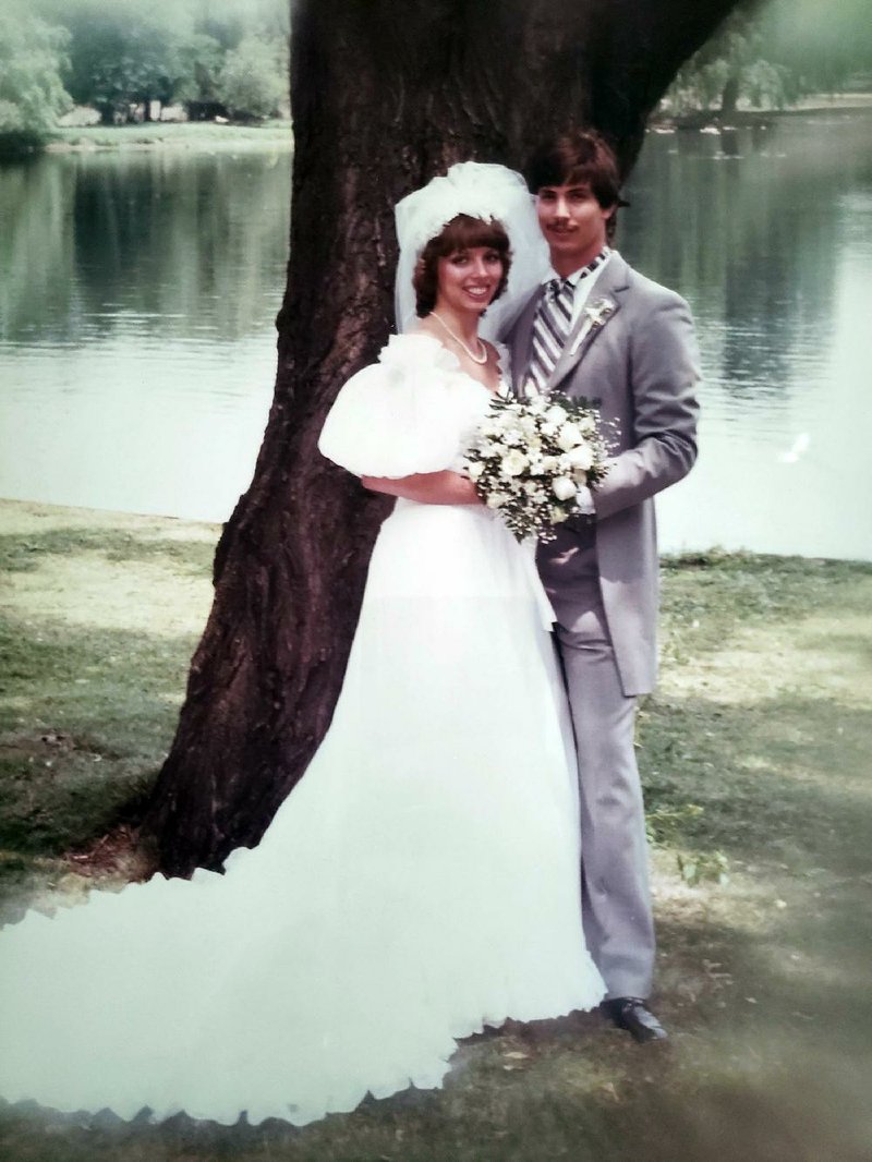 Ray Imbro and Kristi Powell were high school sweethearts. They married on July 9, 1983, after dating for six years. “It’s pretty wonderful, at this point in our life, to have so much history together,” Kristi says.
(Special to the Democrat-Gazette)