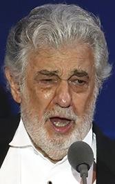 FILE - In this Aug. 28, 2019, file photo, opera singer Placido Domingo performs during a concert in Szeged, Hungary. An investigation commissioned by the Los Angeles Opera into sexual harassment allegations against Domingo has found that the legendary tenor engaged in "inappropriate conduct" with multiple women over the three decades he held senior positions at the company, which he helped found and later led. Investigators deemed the allegations credible, according to a summary released Tuesday, March 10, 2020, by LA Opera. (AP Photo/Laszlo Balogh, File)