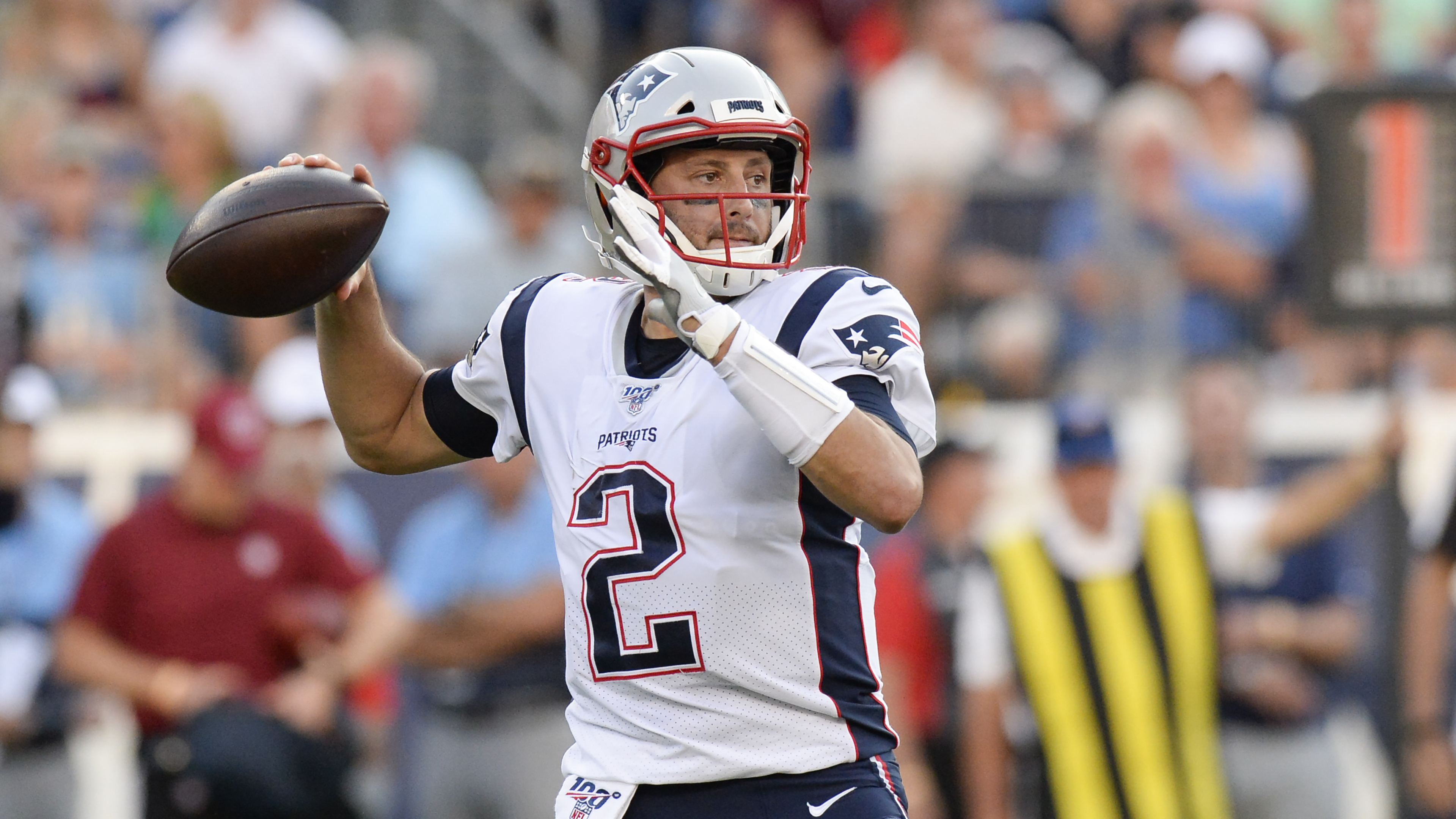 Veteran New England Patriots quarterback Brian Hoyer 'has been informed he  will be released'