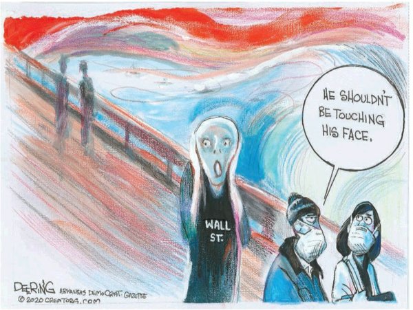 John Deering Cartoon The Scream