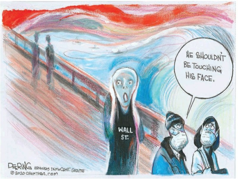 John Deering Cartoon The Scream