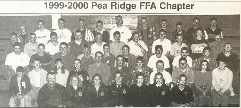 TIMES file photograph Perry Mason was the advisor for the Pea Ridge FFA 1999-2000.