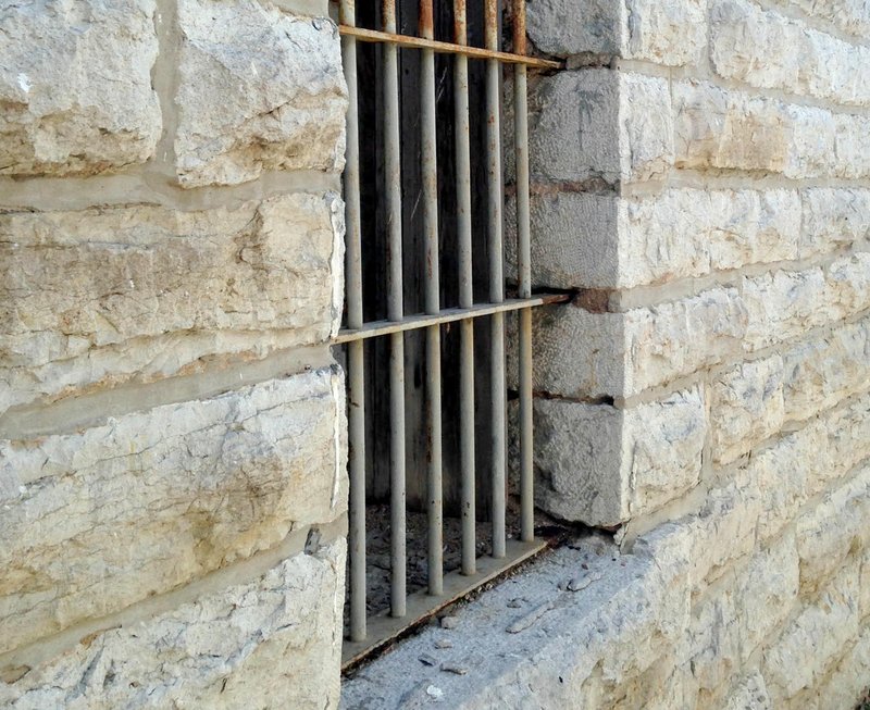 Photo by Sally Carroll The old McDonald County Jail, located at 200 E. Third Street in Pineville, is being considered for the National List of Historic Places.