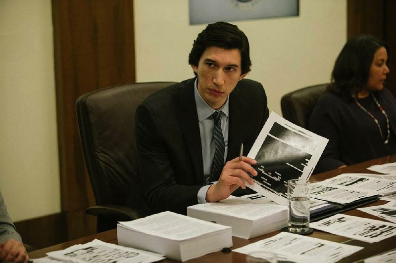 Adam Driver stars as Senate staffer Daniel J. Jones, who was tasked with leading an investigation into the CIA’s post 9/11 Detention and Interrogation Program, in The Report.