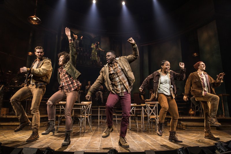 "Hadestown" intertwines two mythic tales, that of young dreamers Orpheus and Eurydice, and that of King Hades and his wife Persephone. The 2019 Broadway hit comes to the Tulsa Performing Arts Center June 15-20, 2021. (Courtesy Photo)