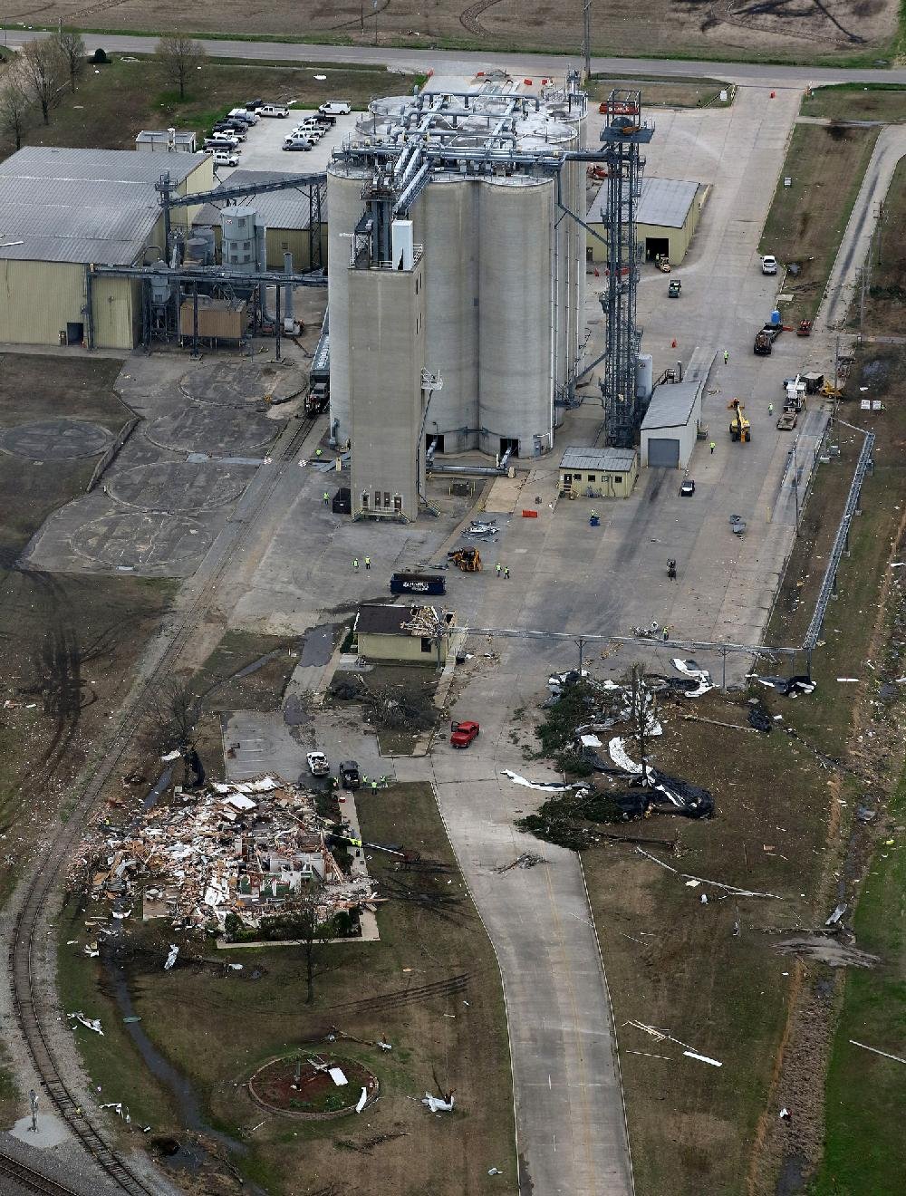 Aerial Photos of Jonesboro Tornado Damage The Arkansas Democrat