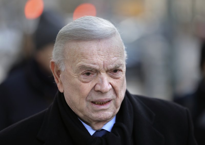 Jose Maria Marin, of Brazil, arrives to federal court in the Brooklyn borough of New York on Dec. 13, 2017. Marin, the former head of Brazilian soccer, was granted compassionate release from a U.S. federal prison on Monday amid the new coronavirus pandemic, his sentence cut short by about eight months. Marin was sentenced to four years in prison in August 2018 for his participation in a scheme to accept bribes in exchange for the media and marketing rights to soccer tournaments. - Photo by Seth Wenig of The Associated Press