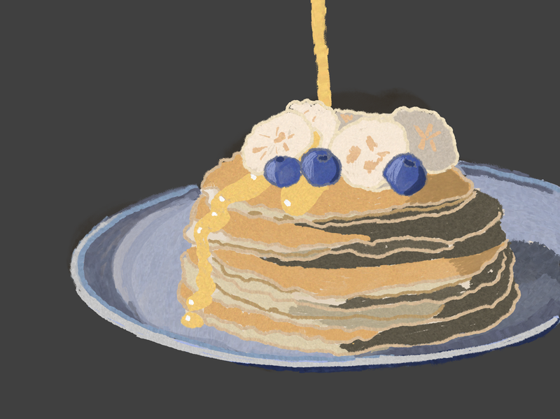 Pancakes
Illustration by Kelly Brant