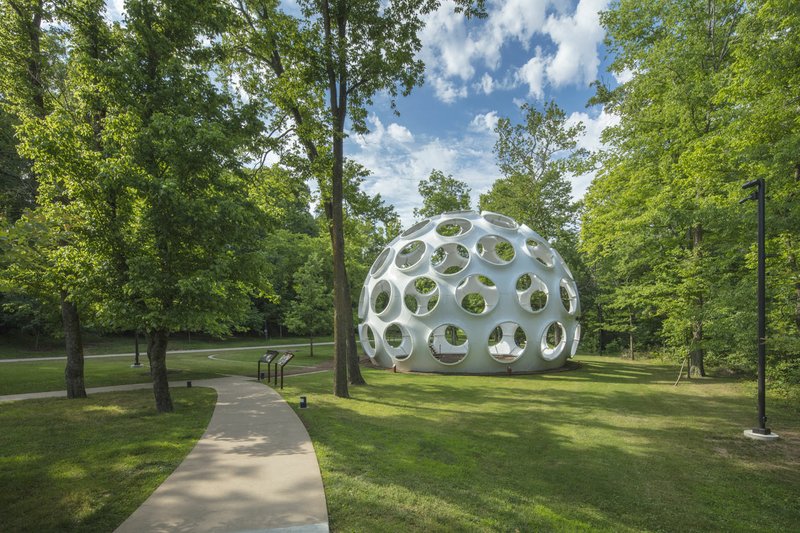 Though the museum is closed to the public through at least April 17, the trails on Crystal Bridges Museum's grounds are still open from sunrise to sunset. Museum staff ask that guests continue to adhere to social distancing guidelines, as advised by the CDC, when visiting the trails. (Courtesy Photo/Crystal Bridges Museum)