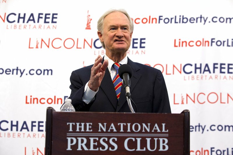 Lincoln Chafee ends Libertarian run for president