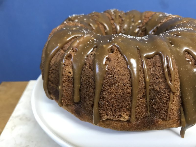 Banana Bundt Cake With Salted Caramel Glaze
(Arkansas Democrat-Gazette/Kelly Brant)