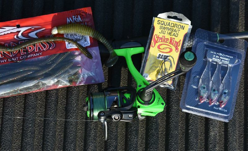 A spinning rig is unmatched for versatility, allowing you to use all manner of baits for all manner of fish.
(Arkansas Democrat-Gazette/Bryan Hendricks)