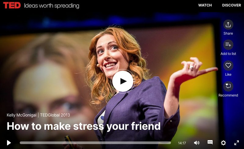 How to Make Stress Your Friend
Kelly McGonigal