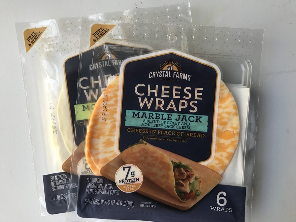 FRONT BURNER Cheese Wraps make for lowcarb option