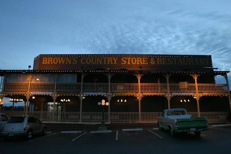 Brown's Country Store and Restaurant on Interstate 30 in Benton is closing after 47 years.
(Democrat-Gazette file photo) 
