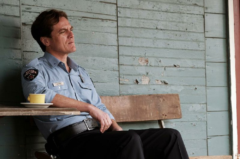 Chief Moore (Michael Shannon) is a small-town Texas lawman who is torn between doing the right thing and keeping the peace when a new preacher comes to town in Scott Teems’ slow-burning The Quarry.