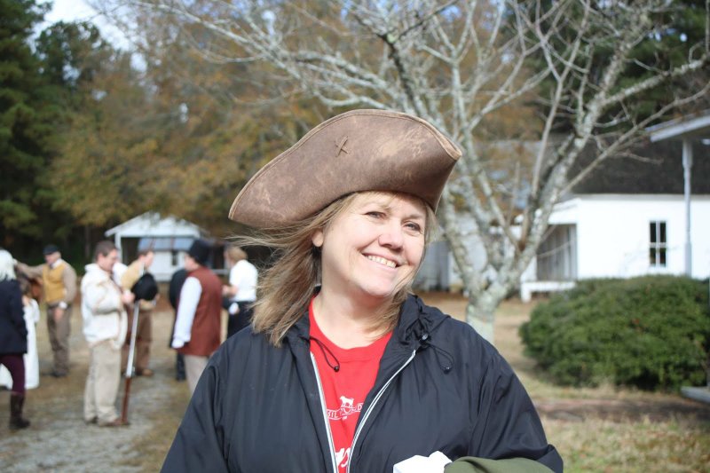 Beverly Reep is shown during the filming of the movie "Captain" is south Arkansas in 2014.