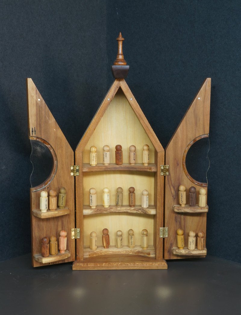 Among Doug Stowe's more unusual creations was this reliquary. (Courtesy Photos)