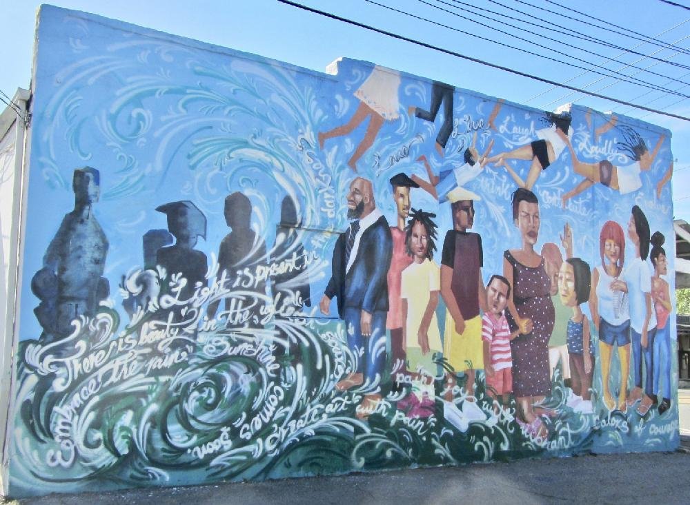 Murals in Little Rock