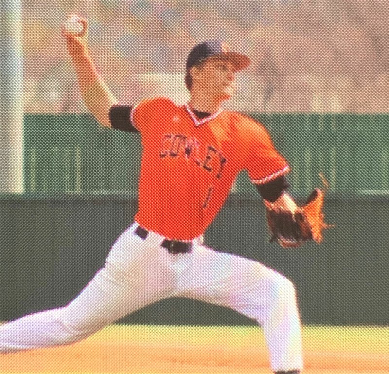 Courtesy Photo Boston Dowd, pitcher at Cowley College