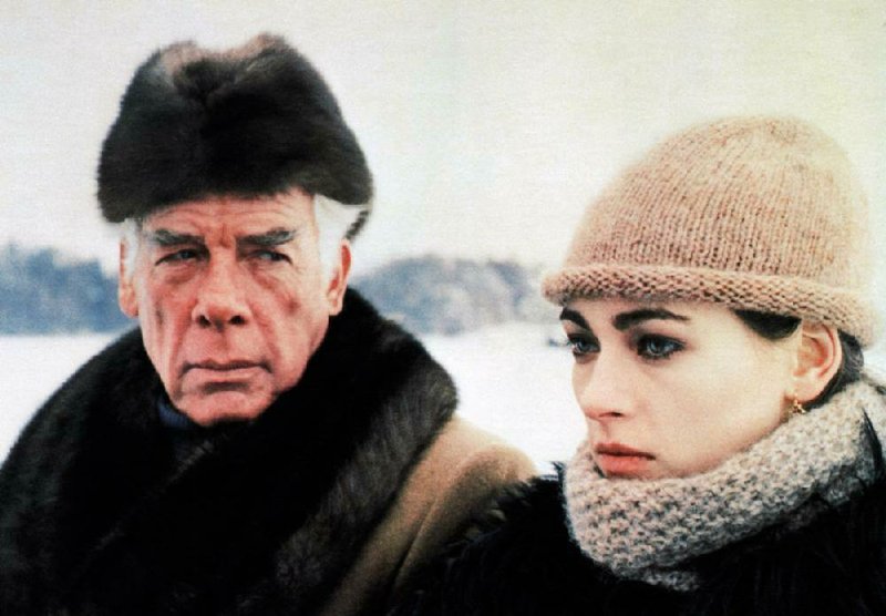 American sable importer Jack Osborne (Lee Marvin) gets mixed up in a Russian murder investigation via his association with the beautiful and mysterious Irina (Joanna Pacula) in Michael Apted’s 1983 film Gorky Park.