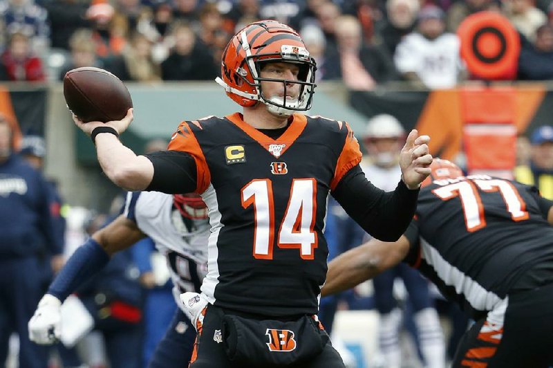 Andy Dalton said he signed with the Dallas Cowboys knowing exactly what his role on the team would be. “Dak’s the starter on this team. If for some reason anything were to happen to him, I’m going to be able to step in and do everything I can to help this team win,” Dalton said.
(AP/Frank Victores)