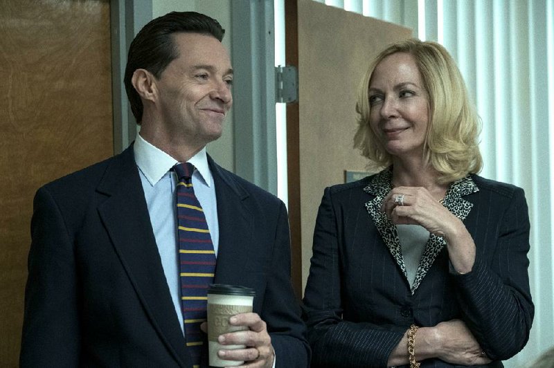 Frank Tassone (Hugh Jackman) and Pam Gluckin (Allison Janney) are superstar academic adminstrators basking in the success of their Long Island school district just before it all comes crashing down in the HBO film Bad Education.