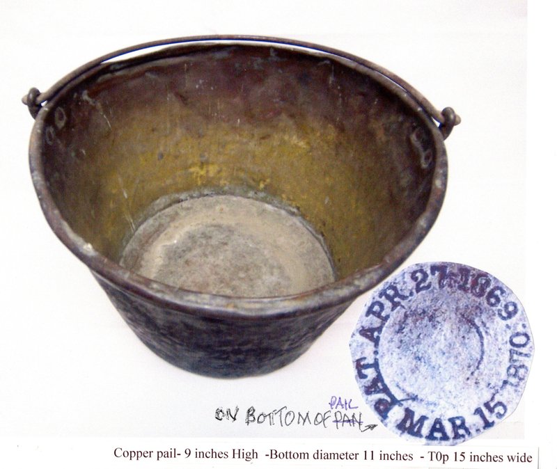 Is this pail or bucket really 131 years old?
(Handout/TNS) story.lead_photo.caption