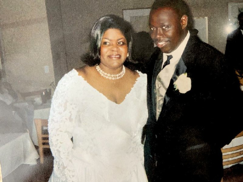 Shanta Nunn and Moussa Baro were married on April 21, 2001. They were engaged six months after they met in an online food chat room, and he moved from Philadelphia to Little Rock to be with her. “I wasn’t looking for anyone. I never thought I would even be married. That wasn’t in the cards,” she says. “I was just living life, and then I met Moussa.” 
(Special to the Democrat-Gazette/Michael Preble) 