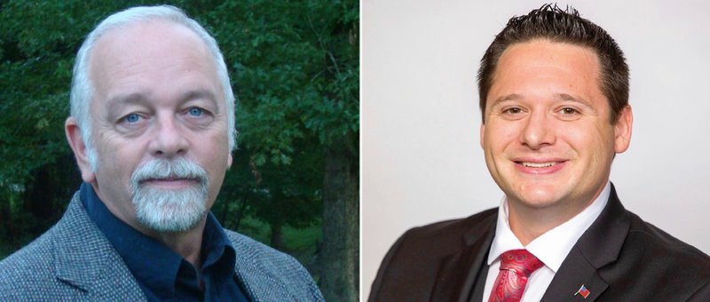 Gary Fults (left) and Dan Whitfield are shown in this composite courtesy photo. Fults wants to run for a seat in the Arkansas House of Representatives, while Whitfield wants to run for the U.S. Senate.