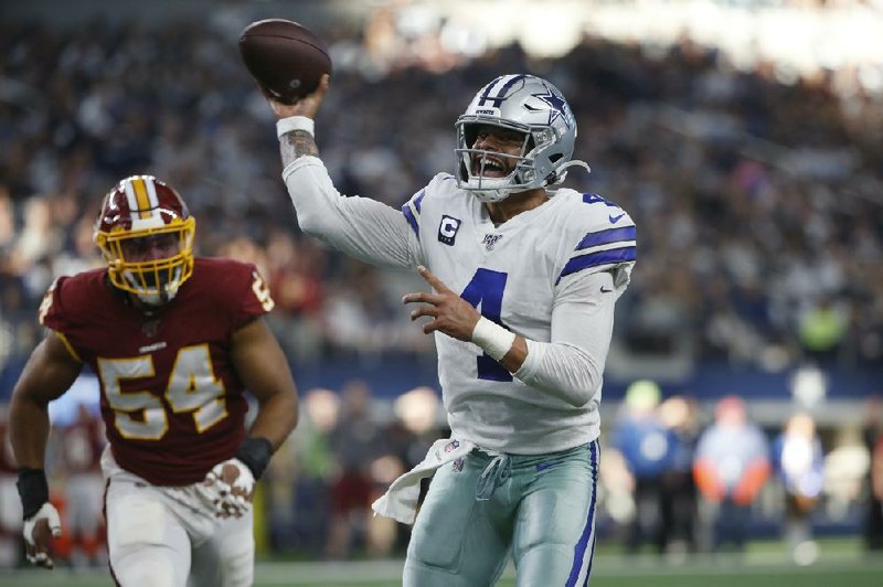 The Dallas Cowboys’ use of the franchise tag on quarterback Dak Prescott is not the sign of disrespect it’s being portrayed to be, according to columnist Mac Engel of the Fort Worth Star-Telegram.
(AP file photo)