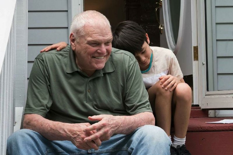 Del (the late Brian Dennehy, in one of his final movie roles) befriends the gentle and introverted Cody (Lucas Jaye) in Driveways, a low-key story about the commonality of human experience that’s the antithesis of Hollywood’s would-be blockbusters.