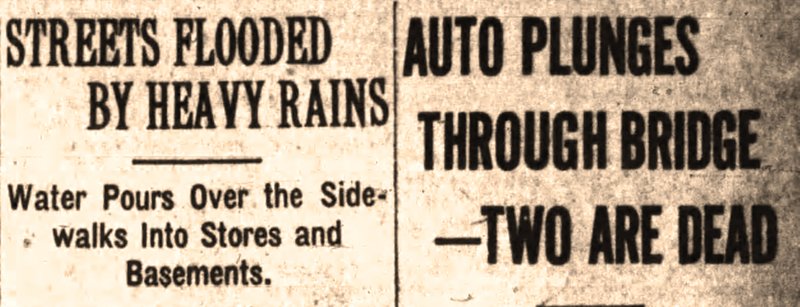 Excerpt of leading headlines from Page 1 of the May 17, 1920, Arkansas Gazette. (Arkansas Democrat-Gazette)