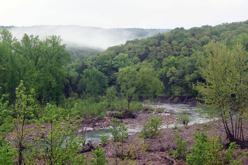 hiking ozark national forest