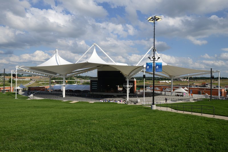 The Walmart Arkansas Music Pavilion in Rogers is shown in this undated file photo. (NWA Democrat-Gazette/SAMANTHA BAKER)