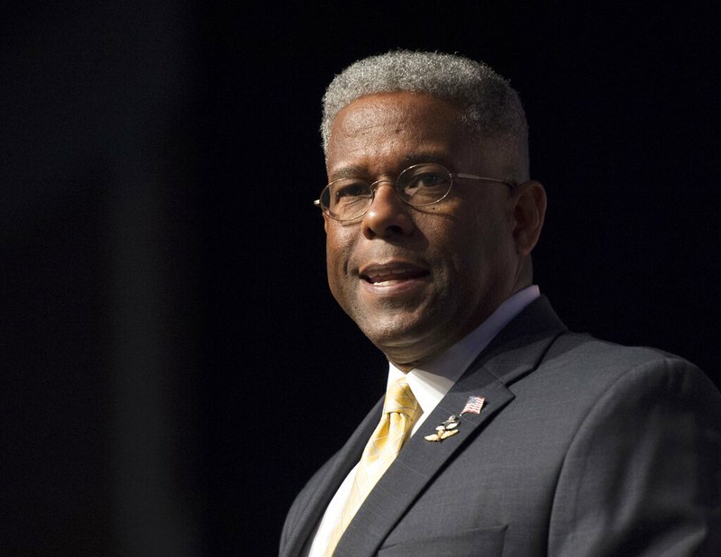 Former congressman and retired Lt. Col. Allen West speaks during Faith and Freedom Coalition's Road to Majority event in Washington in this Thursday, June 19, 2014, file photo.