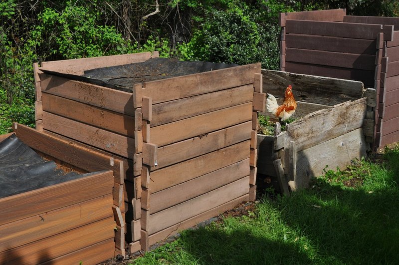 A good compost bin makes easy work of adding ingredients or removing compost and also fends off scavengers and retains heat and moisture. (File Photo)