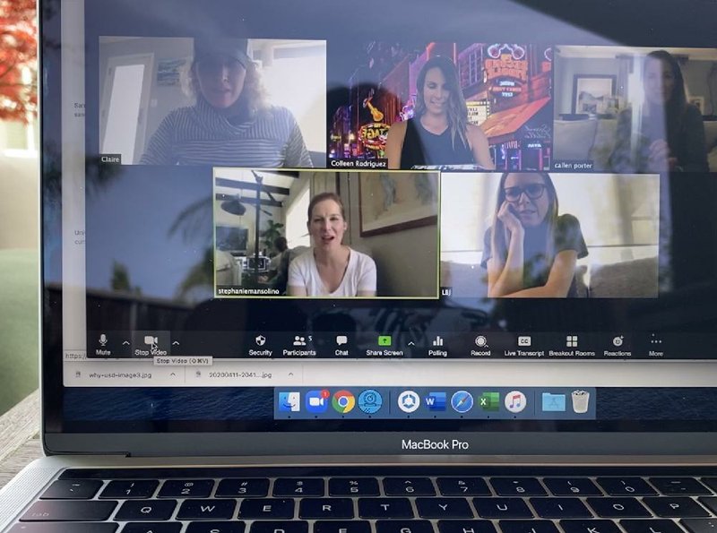 Zoom, a video conferencing service for businesses, is now being used for social gatherings in the age of quarantines and social isolation. (Zoom) 