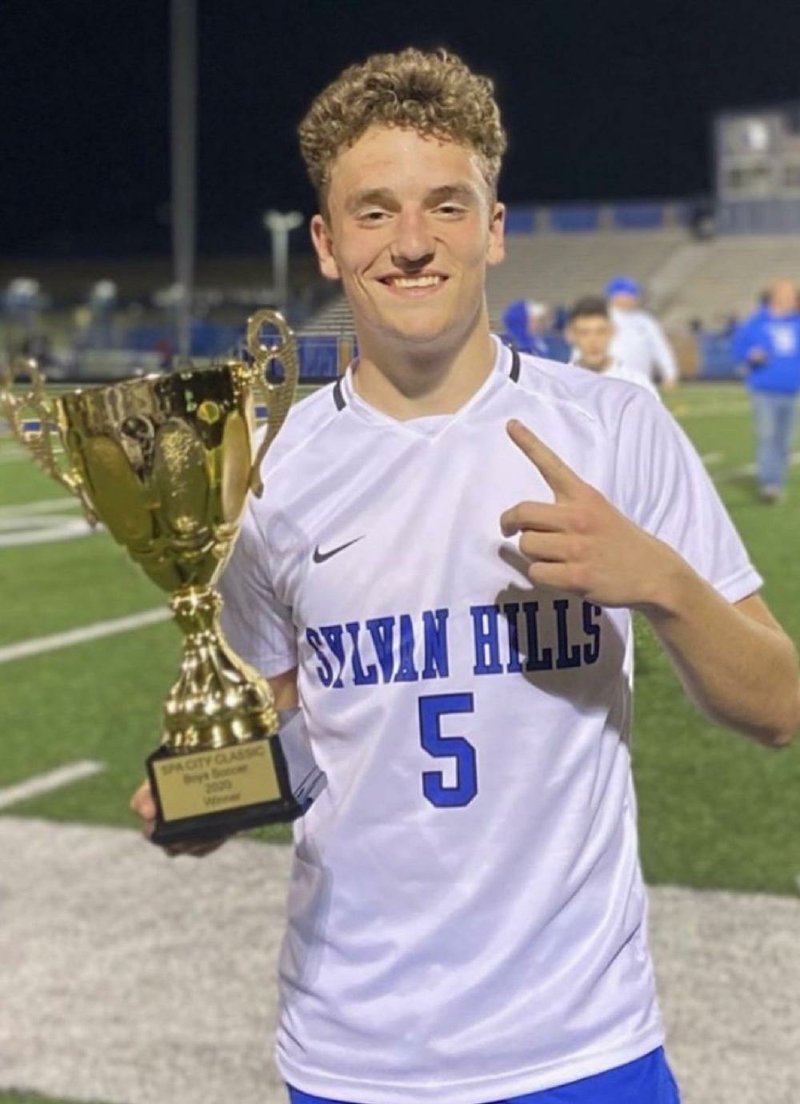 Sylvan Hills soccer player Matthew Riley poses in an undated photo.