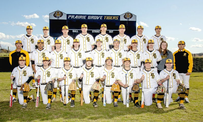 Photo by Brian Stark/Prairie Grove's 2020 baseball team.