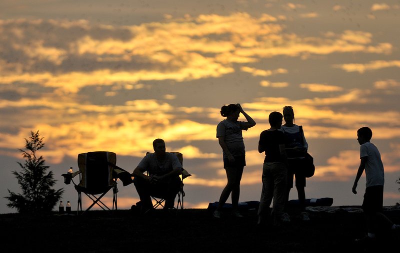 Fans at the watch a football game Friday, Sept. 12, 2008 at Mountie Stadium in Rogers. (NWA Democrat-Gazette/FILE PHOTO)