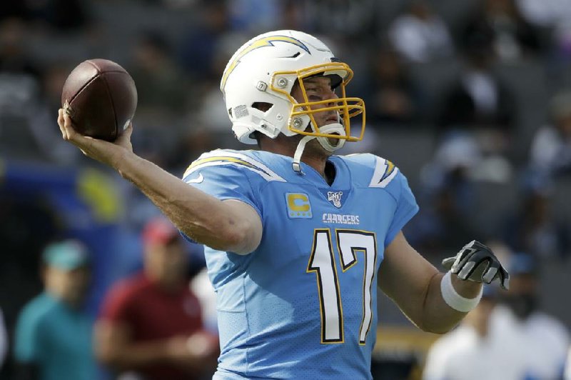 Philip Rivers comes to the Indianapolis Colts after spending his entire career with the San Diego/Los Angeles Chargers. The Colts hope Rivers will make them a Super Bowl contender.
(AP/Marcio Jose Sanchez)