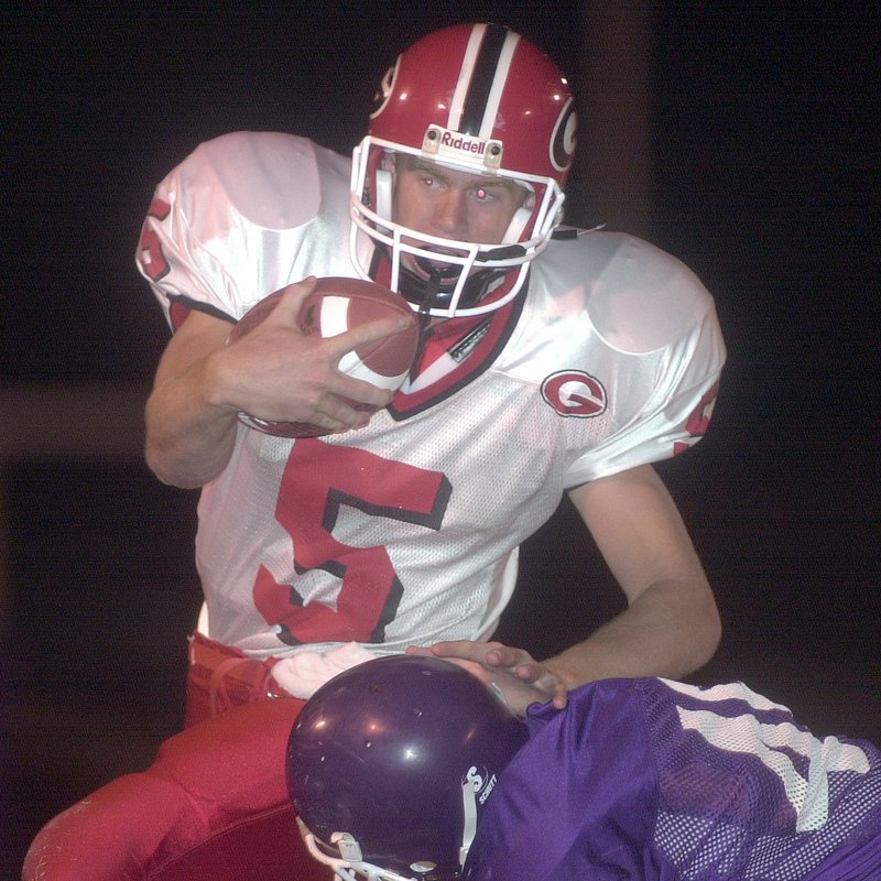 Matt Jones, who starred at Van Buren and Fort Smith Northside, was named one of the 10 best prep football players in western Arkansas on the Prep Rally: Best in the West series. Jones also excelled on the basketball court and later became one of the SEC's best rushing quarterbacks at the University of Arkansas. (File photo Arkansas Democrat-Gazette)