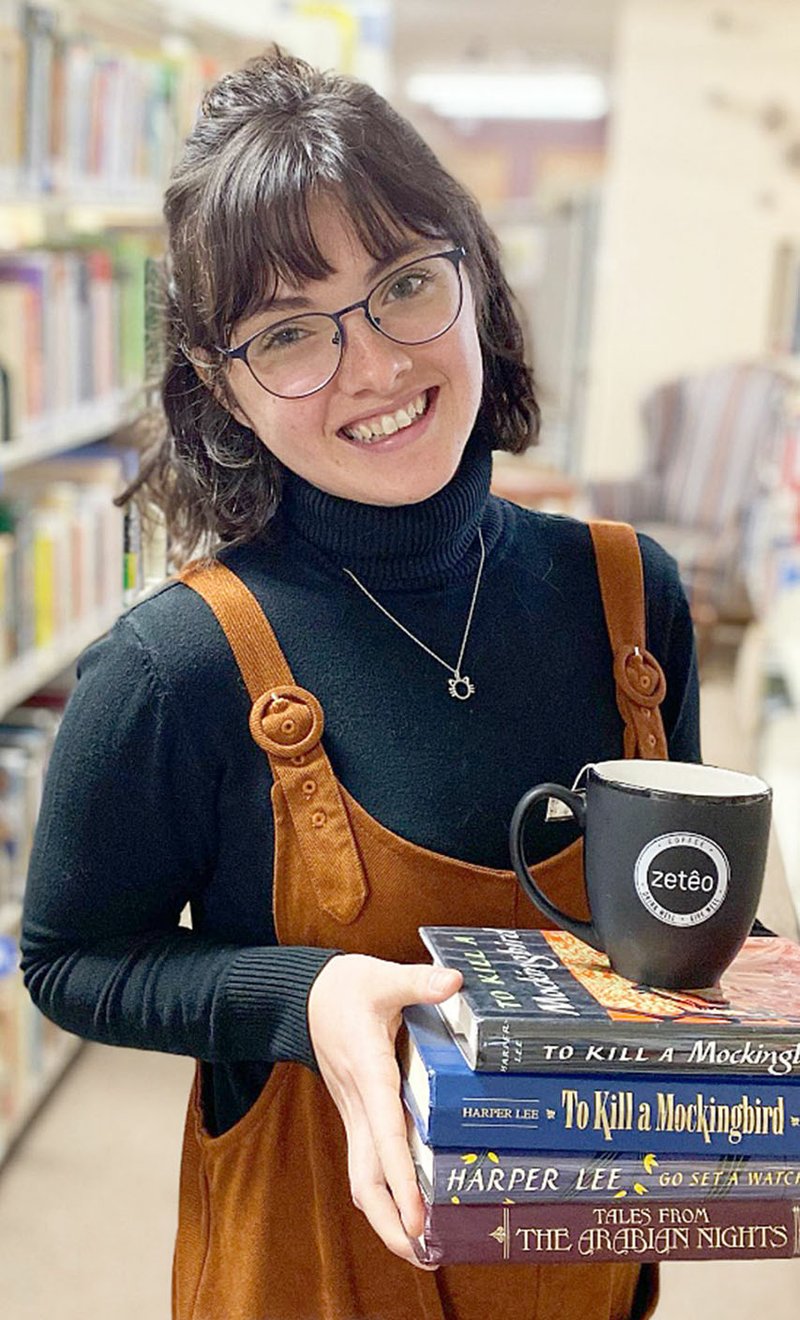 Ashdon Wilson, library clerk Pea Ridge Community Library