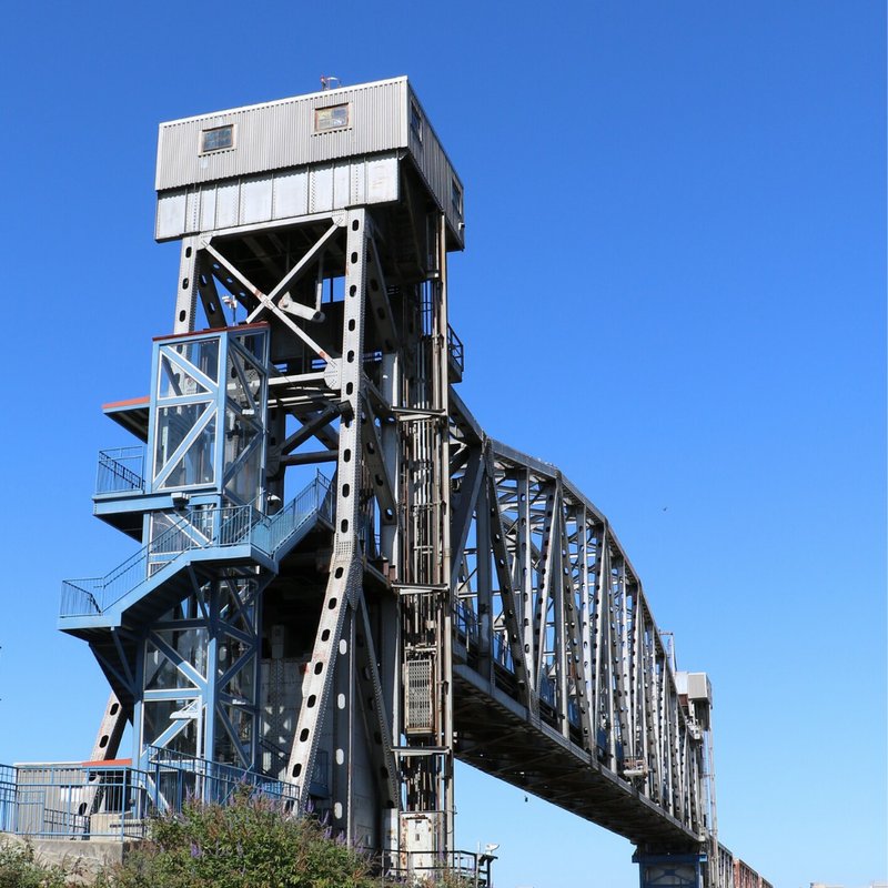 The Junction Bridge, joining Little Rock's River Market to the arena area in North Little Rock, is the subject of the June 2020 Sandwiching in History virtual tour.
(Special to the Democrat-Gazette)
