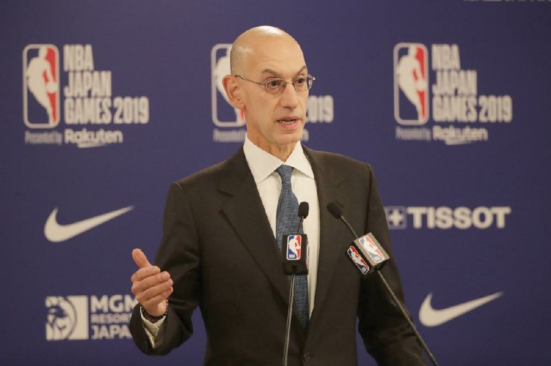 The NBA’s Board of Governors on Thursday approved a 22-team format for restarting the league season next month, “a necessary step toward resuming the NBA season,” NBA Commissioner Adam Silver said.
(AP file photo)