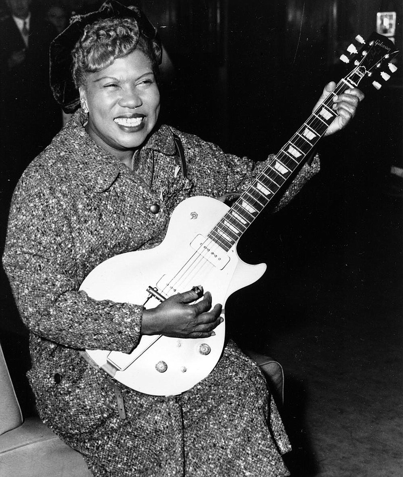 Hall of Fame to honor women, Hispanic group for civic work 
The late Sister Rosetta Tharpe, considered one of gospel music’s first super- stars, is one of seven women who will be inducted into the Arkansas Women’s Hall of Fame on Oct. 6. The other inductees are Margaret Louise Sirman Clark, Cynthia Conger, Dorothy Morris, Carolyn Pollan, Amy Rossi and the late Brownie Ledbetter. The Hispanic Women’s Organization of Arkansas also will be recognized for its work. 
(AP file photo) 