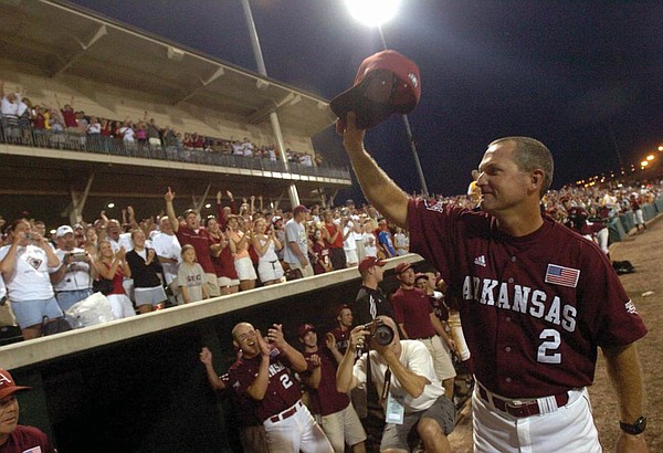 Arkansas baseball coach Dave Van Horn, players on loss to OSU